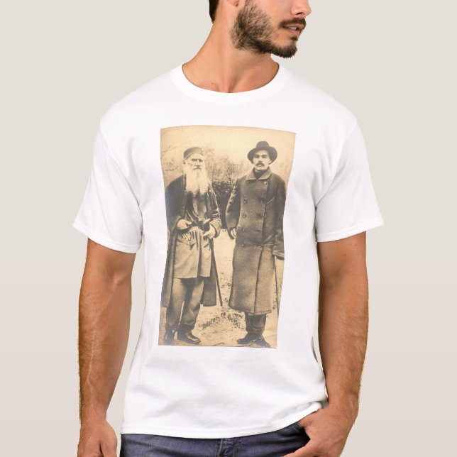 Tolstoi och Gorki T Shirt (Framsida)