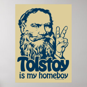 Tolstoy är min Homeboyaffisch Poster