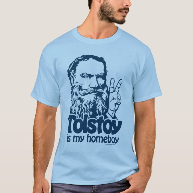 Tolstoy är min HomeboyT-tröja Tröja (Framsida)