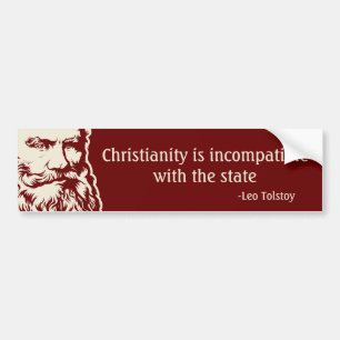 Tolstoy citationsteckenbildekal bildekal