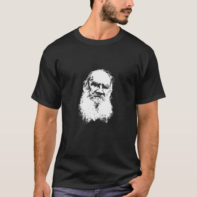 Tolstoy manar Tshirt Tee (Framsida)