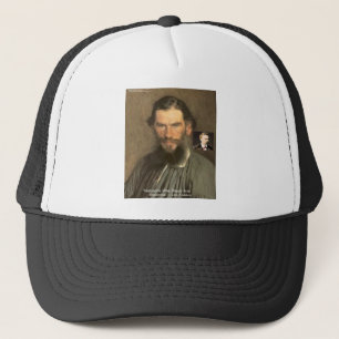 Tolstoy ’Nietzsche = Stupid’ Quote Gifts Tees Etc Keps