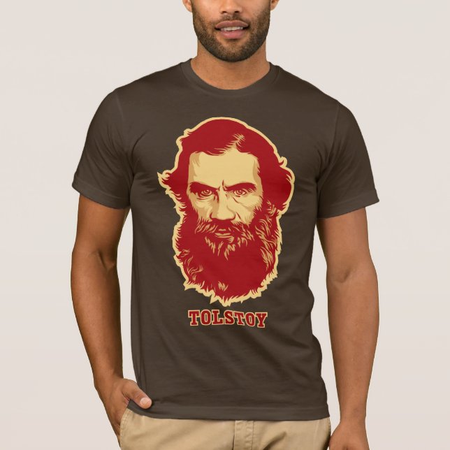 Tolstoy T-tröja T-shirt (Framsida)