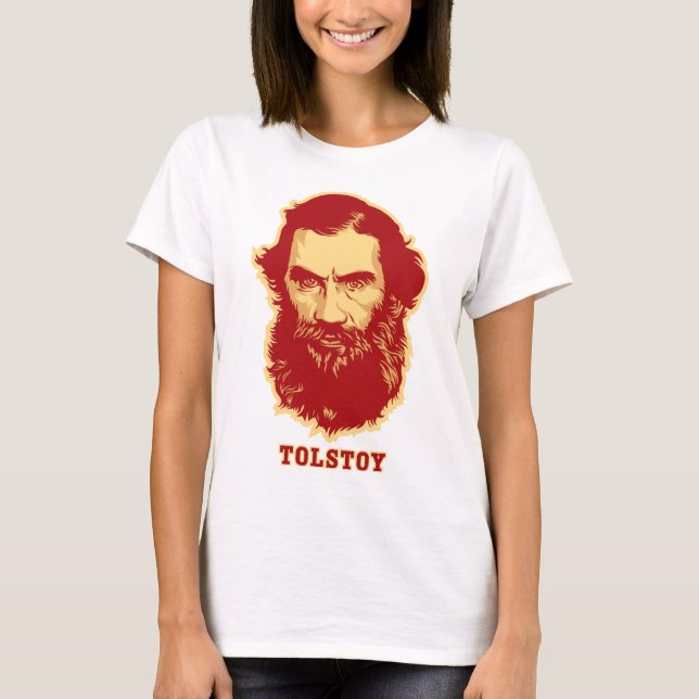 Tolstoy T-tröja T-shirt (Framsida)