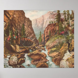 Toltec Gorge Poster