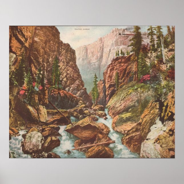 Toltec Gorge Poster (Framsidan)