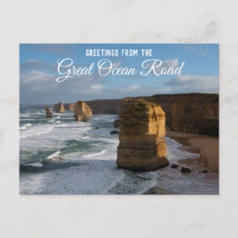 Tolv apostlar Great Ocean Road Australien Vykort