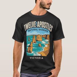 Tolv apostlar Victoria Australien Vintage Resa T Shirt