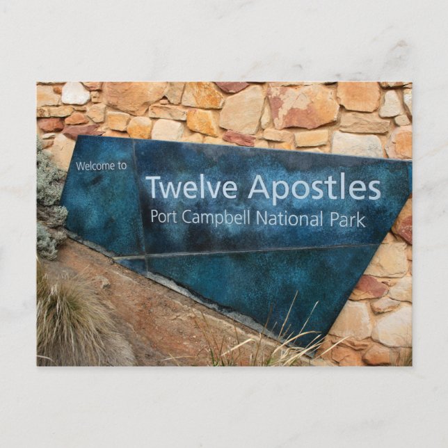 Tolv apostles, Underbara Ocean Road, Australien Vykort (Framsida)