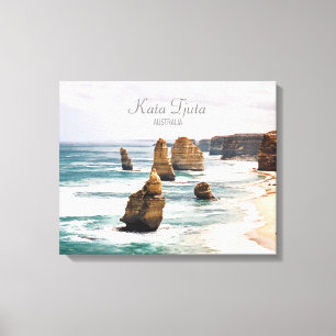 Tolv Apostles Victoria Australiens resa Canvastryck