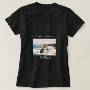 Tolv Apostles Victoria Australiens resa T Shirt