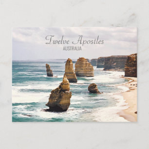 Tolv Apostles Victoria Australiens resa Vykort