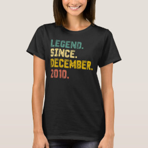 Tolv år gammal förklaring sedan december 2010 12:e t shirt