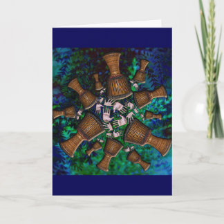 Tolv dagar av att trumma för handelsresandear för helgkort