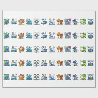 Tolv dagar av jul presentpapper