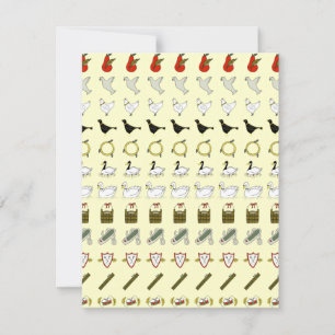 Tolv dagar av julinbjudan inbjudningar