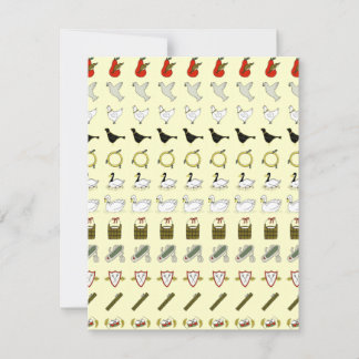 Tolv dagar av julinbjudan inbjudningar