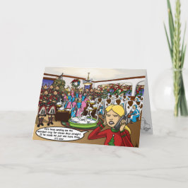 Tolv dagar av julkortet helgkort