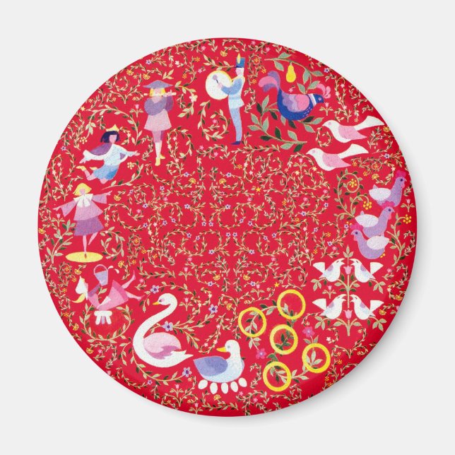 Tolv juldagar magnet (Framsidan)
