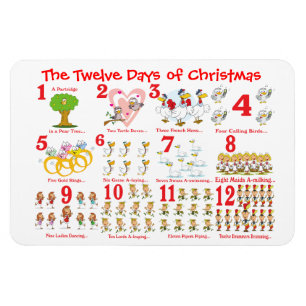 Tolv juldagar magnet