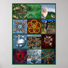 Tolv juldagar - Poster