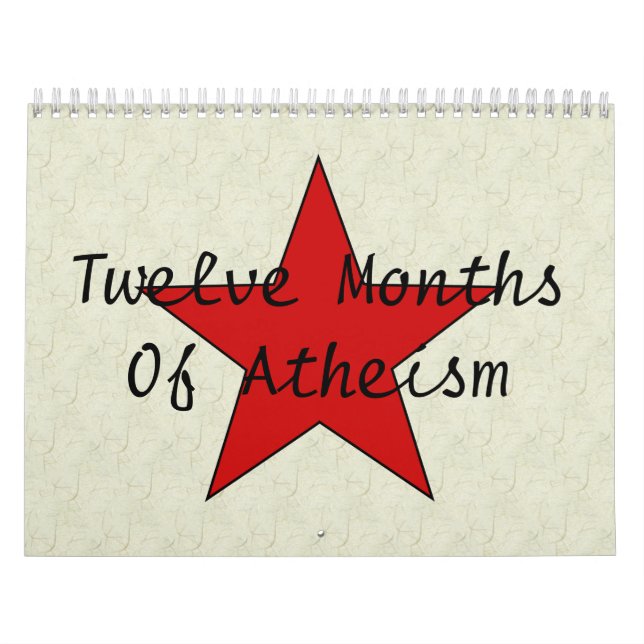 Tolv månaderAteism Kalender (Omslag)