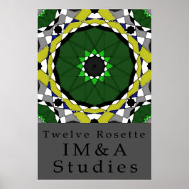 Tolv Rosette Poster