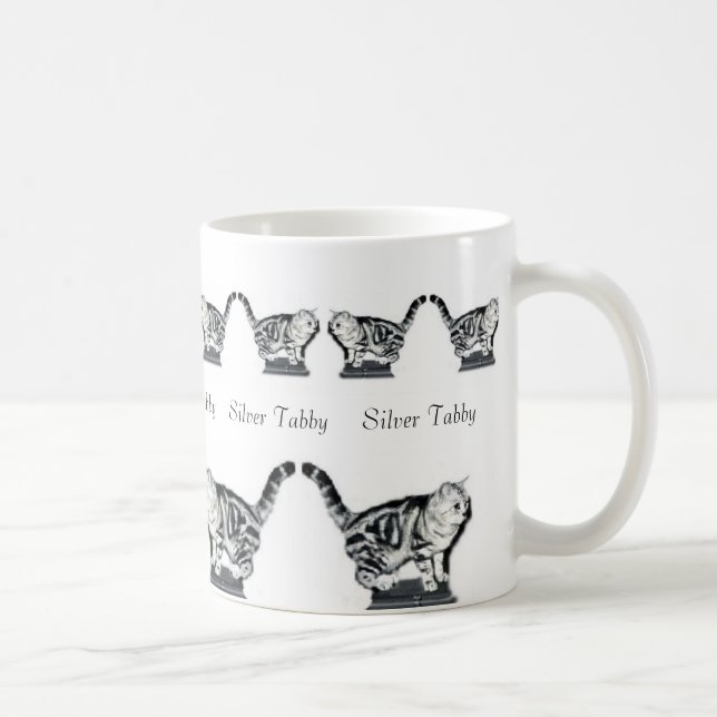 Tolv silverTabbies Kaffemugg (Höger)