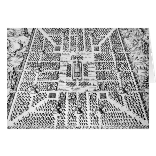 Tolv stammar av Israel Hälsningskort (Framsidan Horizontal)