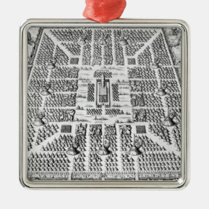 Tolv stammar av Israel Julgransprydnad Metall