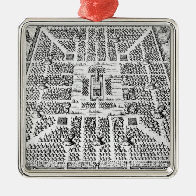 Tolv stammar av Israel Julgransprydnad Metall (Framsidan)