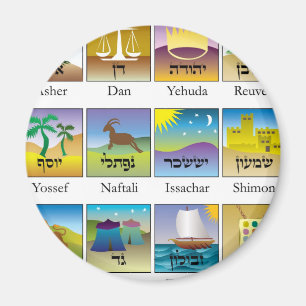 Tolv stammar från Israel Sälar Magnet