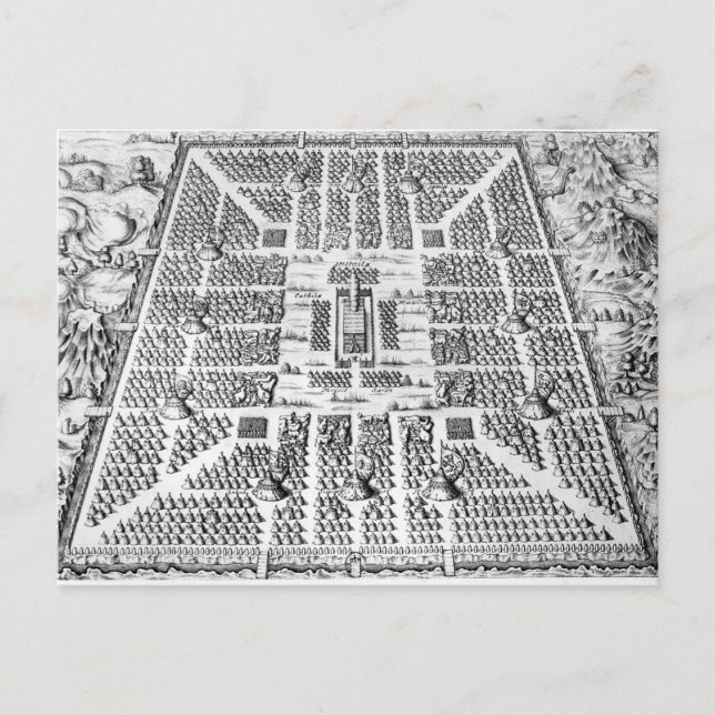 Tolv stammar från Israel Vykort (Framsida)