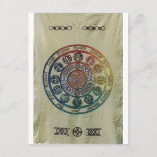 Tolv stammar och lärjungar vykort