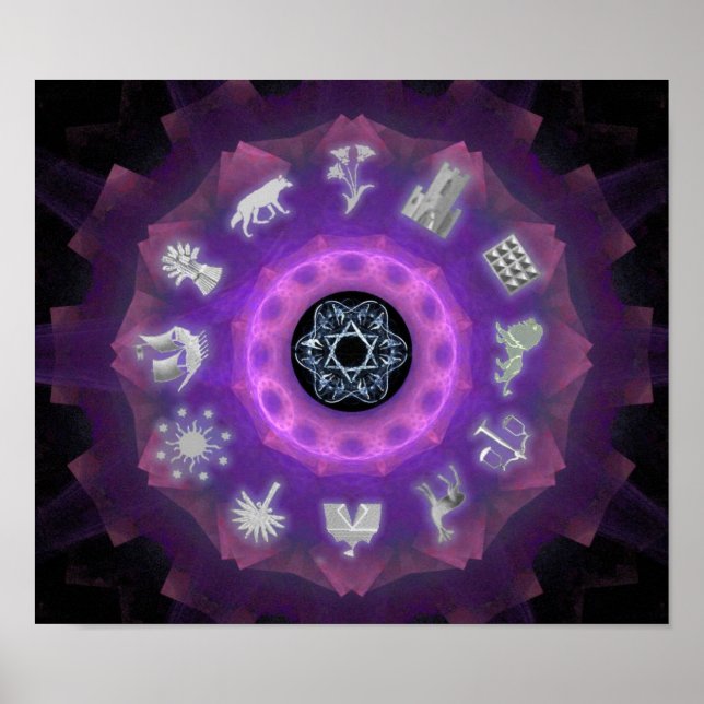 Tolv stammar poster (Framsidan)