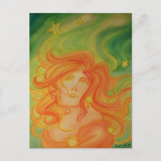 Tolv stjärnor vykort (Framsida)