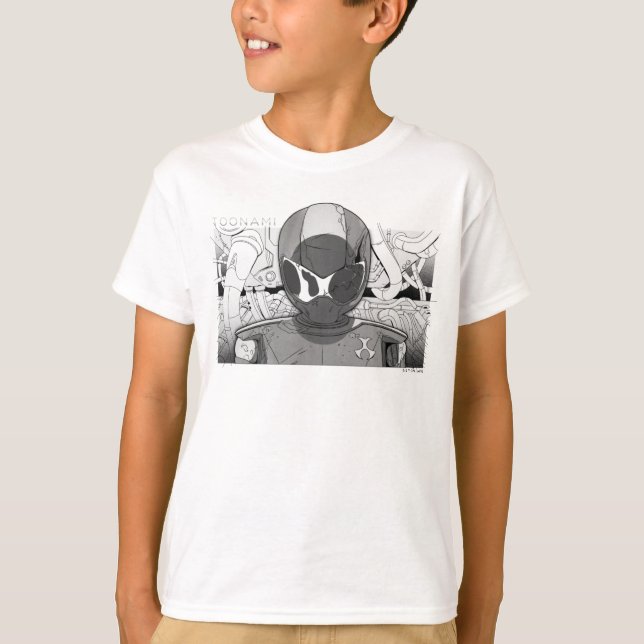 TOM 5-Tecknad för nedräkning av toonami T Shirt (Framsida)
