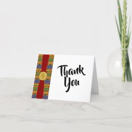 Tom African Kente K84 Tackkort Card