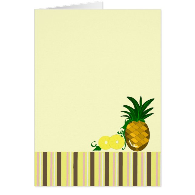 Tom - Ananas OBS Kort (Framsidan)