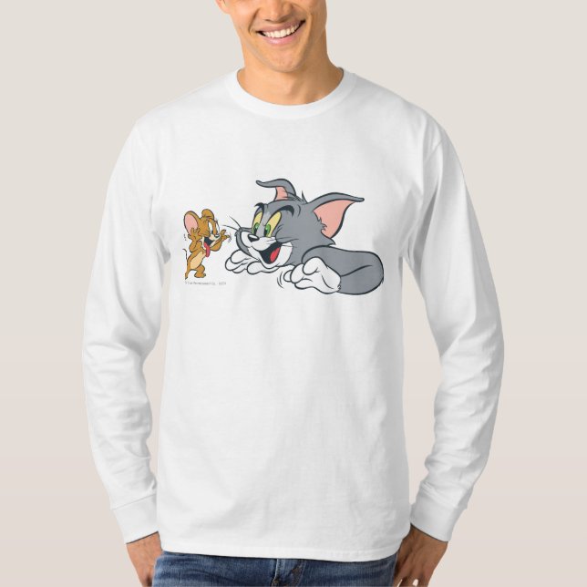 Tom and Jerry Make Faces Tröja (Framsida)