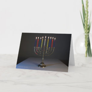 Tom Anpassade Chanukah-hälsningskort 6 Helgkort