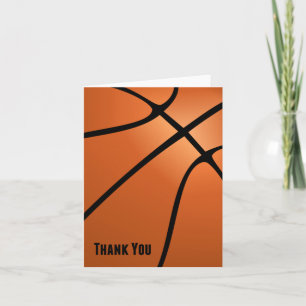 Tom anpassade för baskettack tack kort
