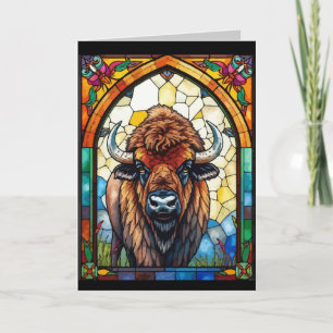 Tom Anpassade Tillfälle Greetin Buffalo, Bison Kort