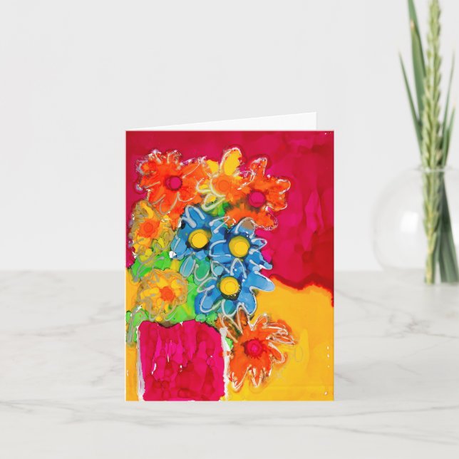 Tom anteckningskortslayout "Kärlek kommer" Tack Kort (Framsida)