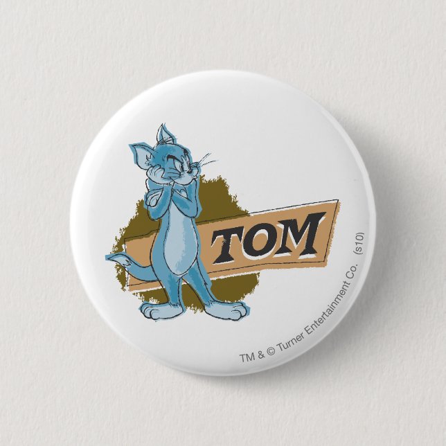 Tom Attitude Logotyp Knapp (Framsida)