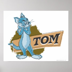 Tom Attitude Logotyp Poster
