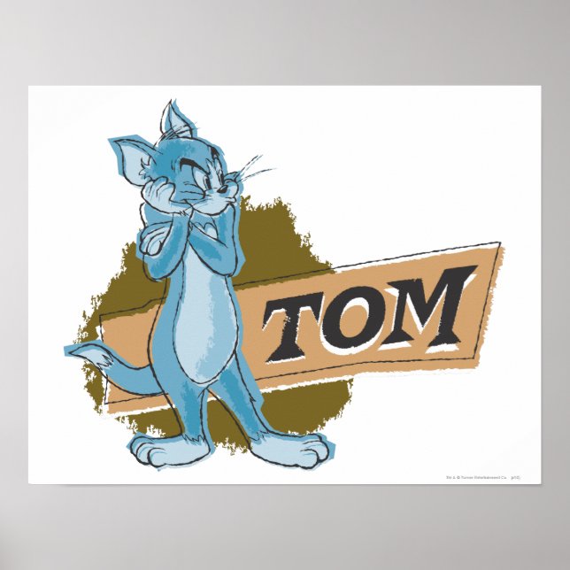 Tom Attitude Logotyp Poster (Framsidan)