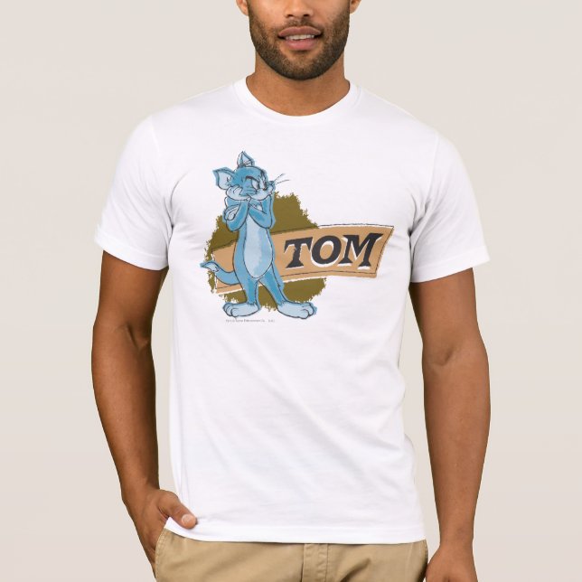 Tom Attitude Logotyp Tee (Framsida)