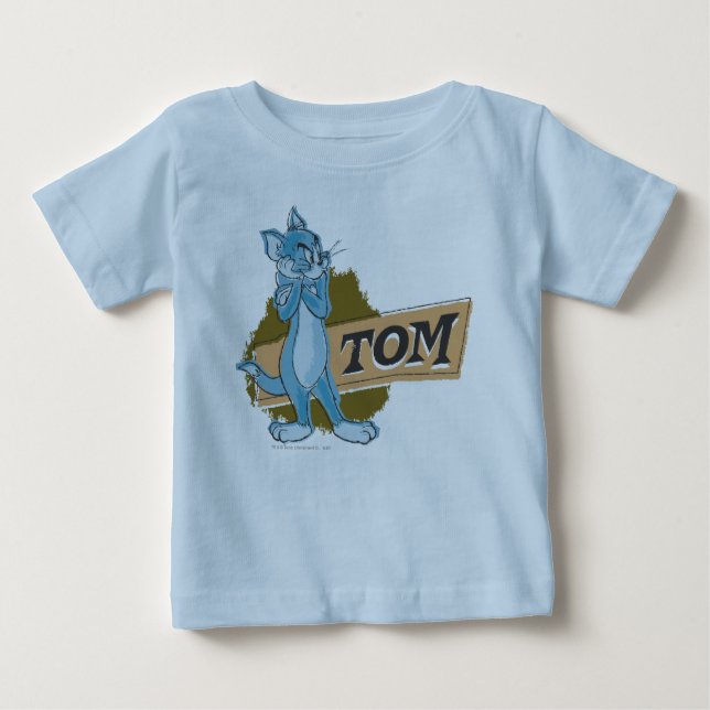 Tom Attitude Logotyp Tee Shirt (Framsida)
