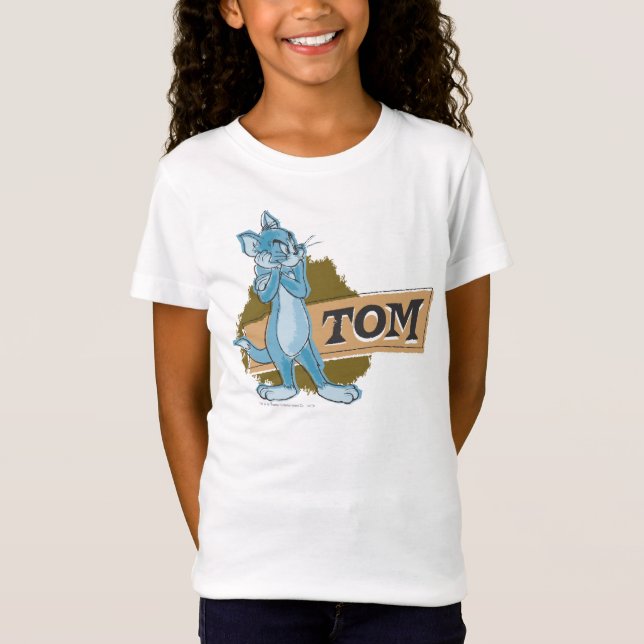 Tom Attitude Logotyp Tee Shirt (Framsida)